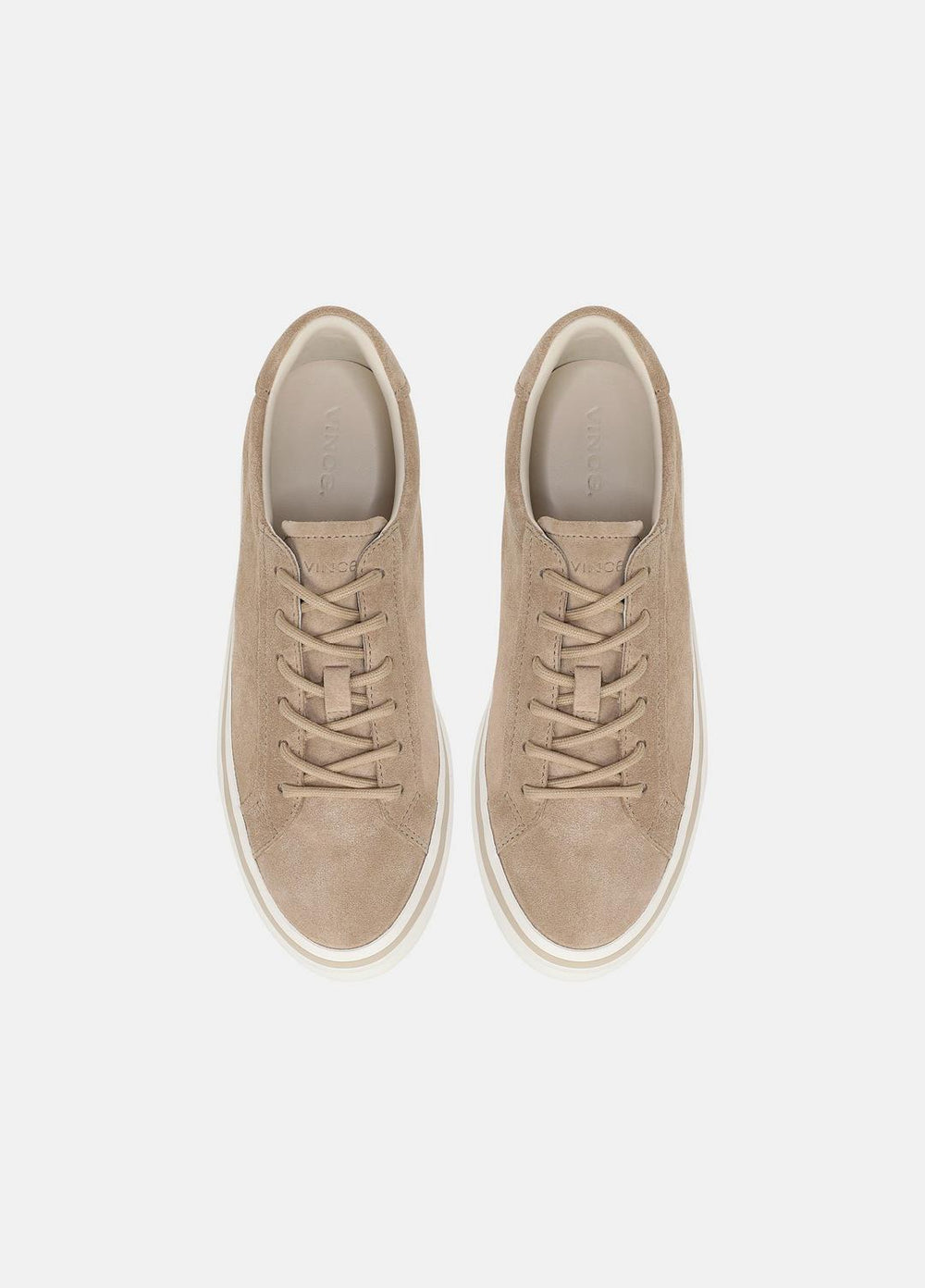 VINCE | Monterey Suede Sneaker in Sneakers - SAND TRAIL