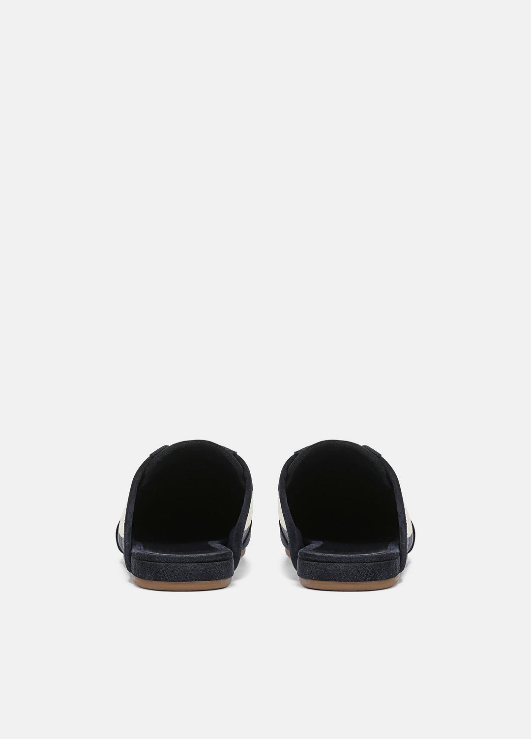 VINCE | Solstice Suede Sneaker Mule in Sneakers - NIGHT BLUE/MOONLIGHT