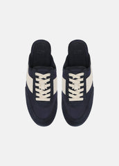 VINCE | Solstice Suede Sneaker Mule in Sneakers - NIGHT BLUE/MOONLIGHT