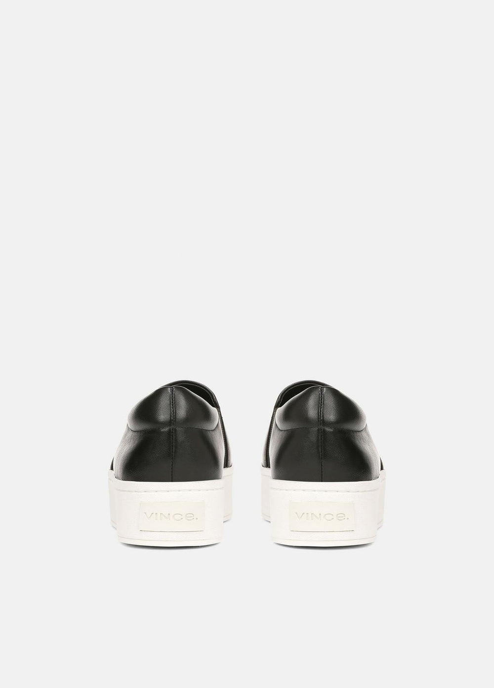 VINCE | Warren Leather Sneaker in Sneakers - BLACK