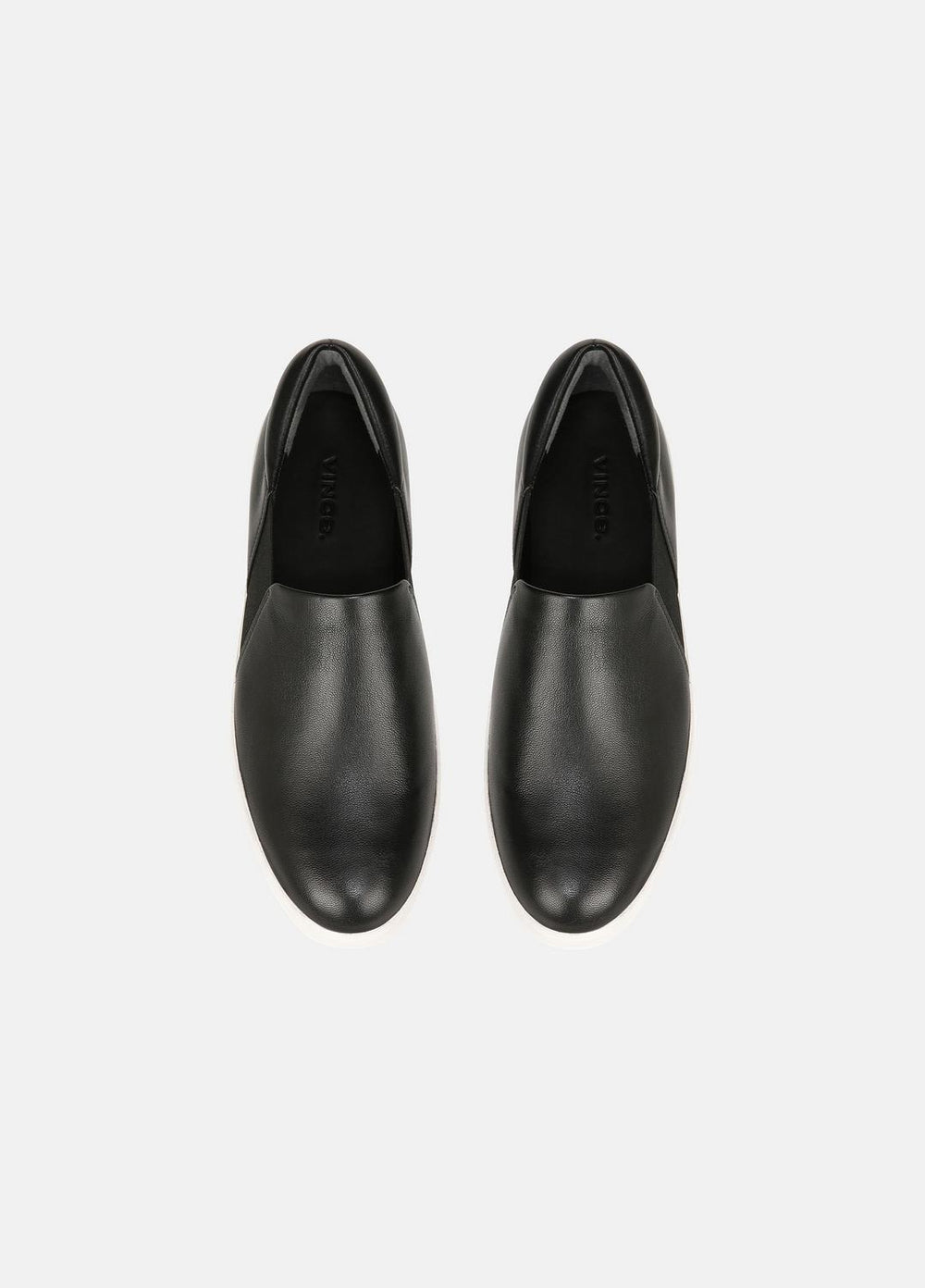 VINCE | Warren Leather Sneaker in Sneakers - BLACK