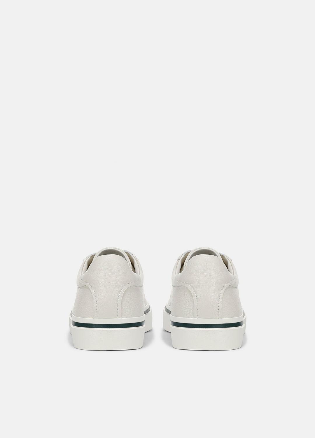 VINCE | Monterey Leather Sneaker in Sneakers - MILK