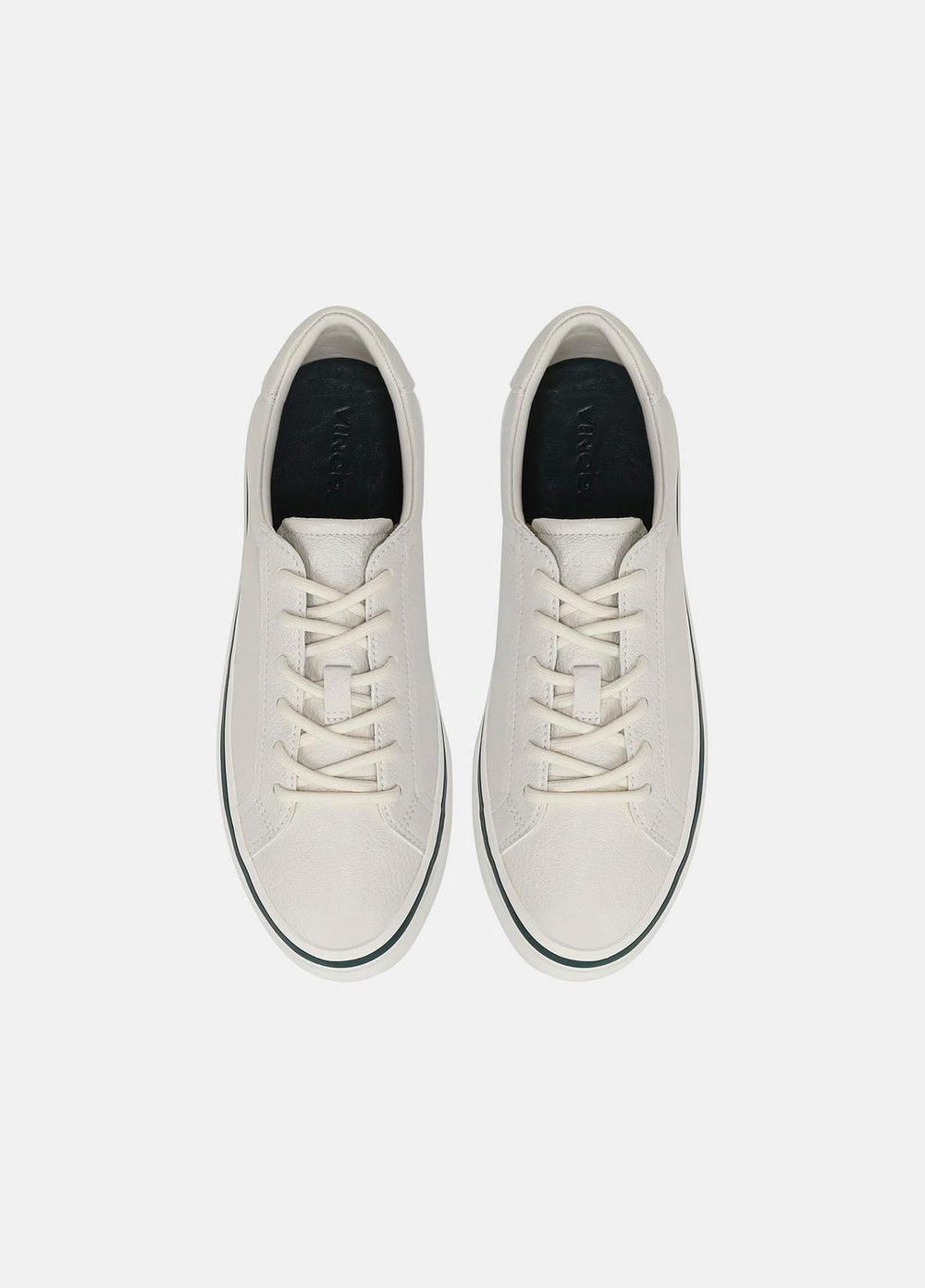 VINCE | Monterey Leather Sneaker in Sneakers - MILK