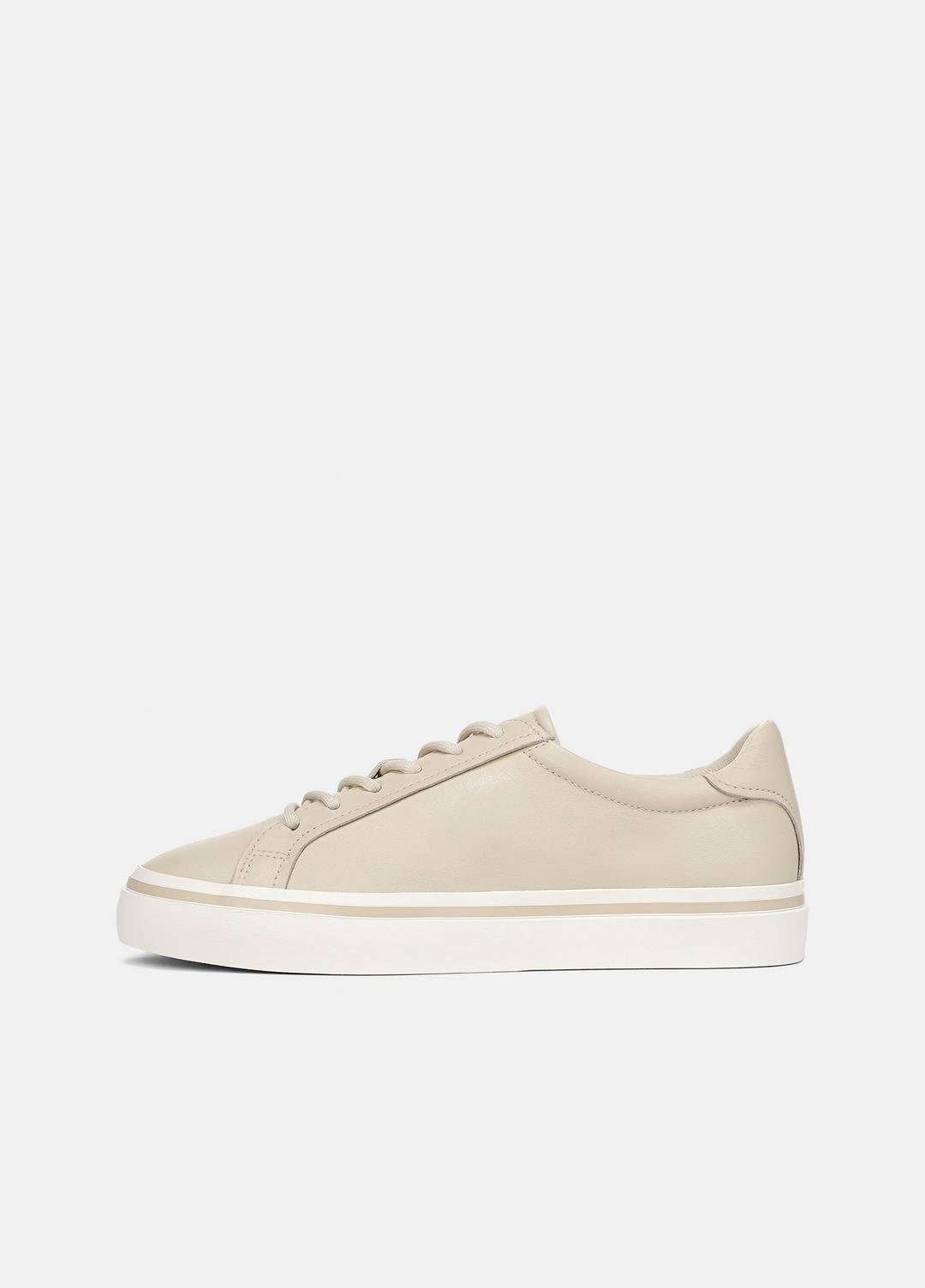 VINCE | Monterey Leather Sneaker in Sneakers - MOONLIGHT