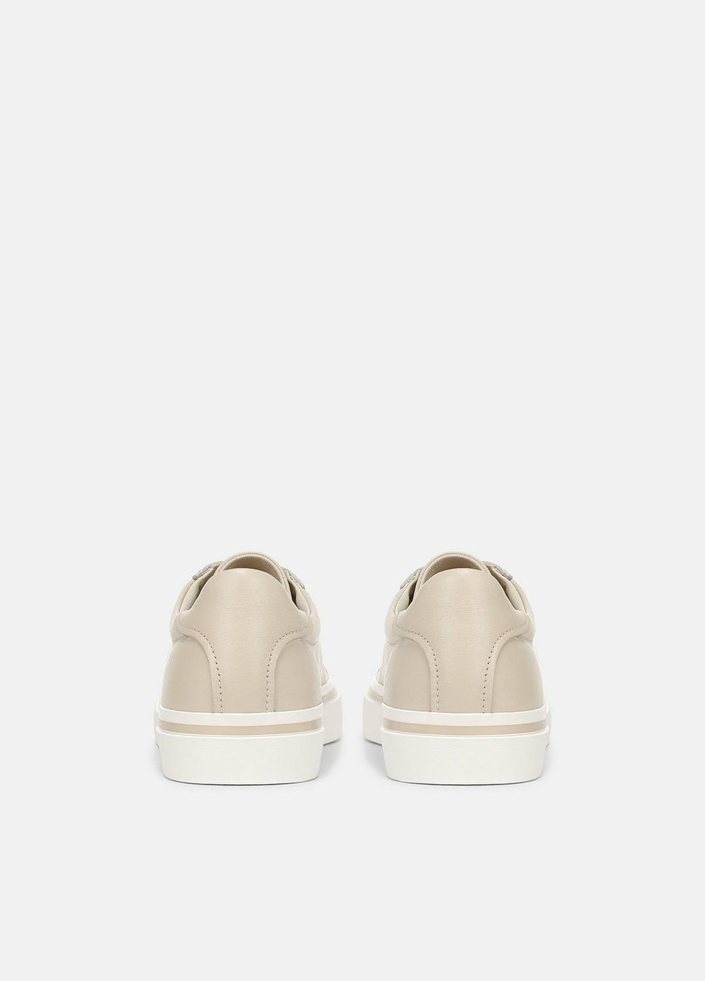 VINCE | Monterey Leather Sneaker in Sneakers - MOONLIGHT