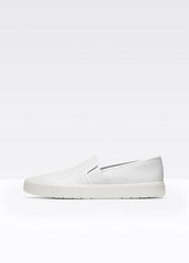 VINCE | Women's Blair Perforated Leather Sneakers - WHITE