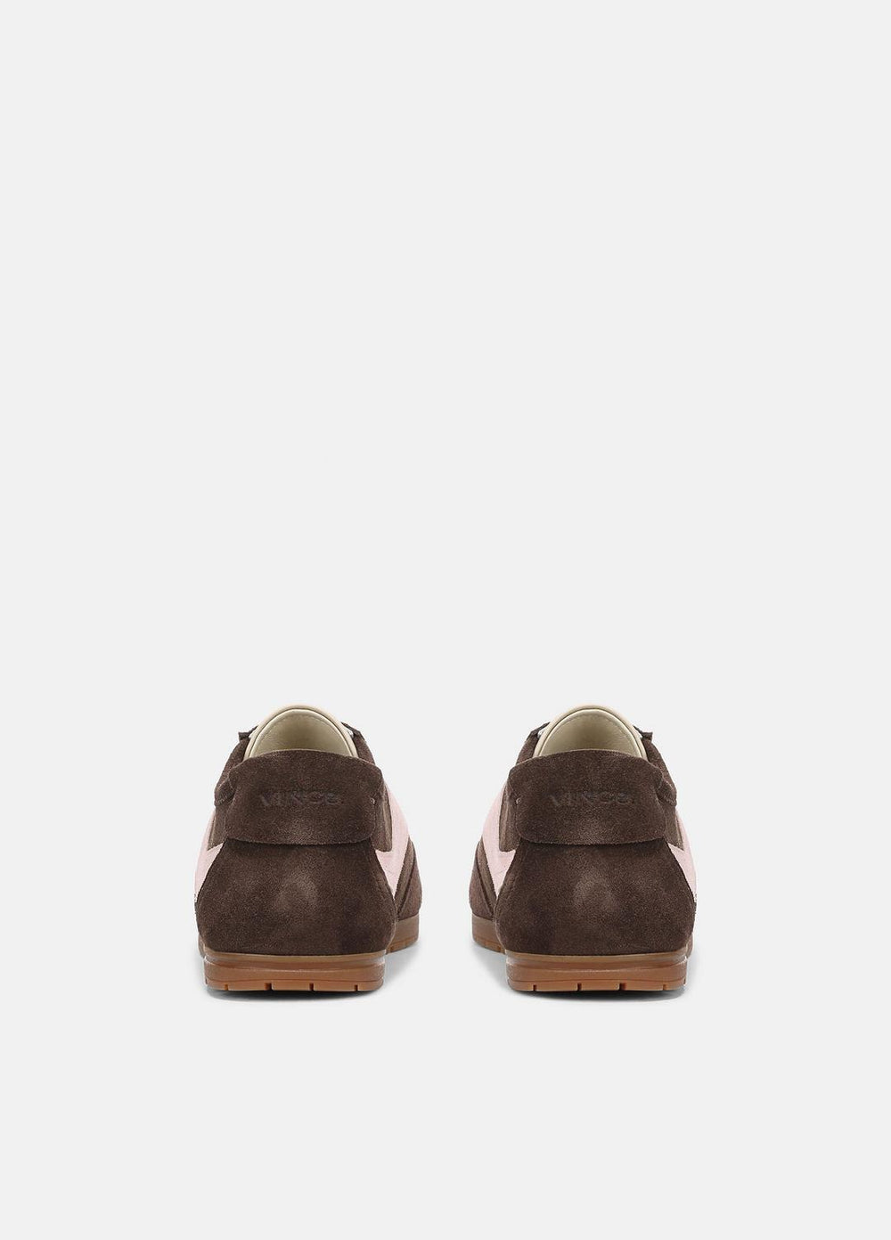 VINCE | LA Suede & Leather Runner Sneaker in Sneakers - DARK MOCHA/ROSEWATER