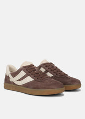 VINCE | Oasis Suede & Leather Sneaker in Sneakers - KOALA TAUPE/FLAX