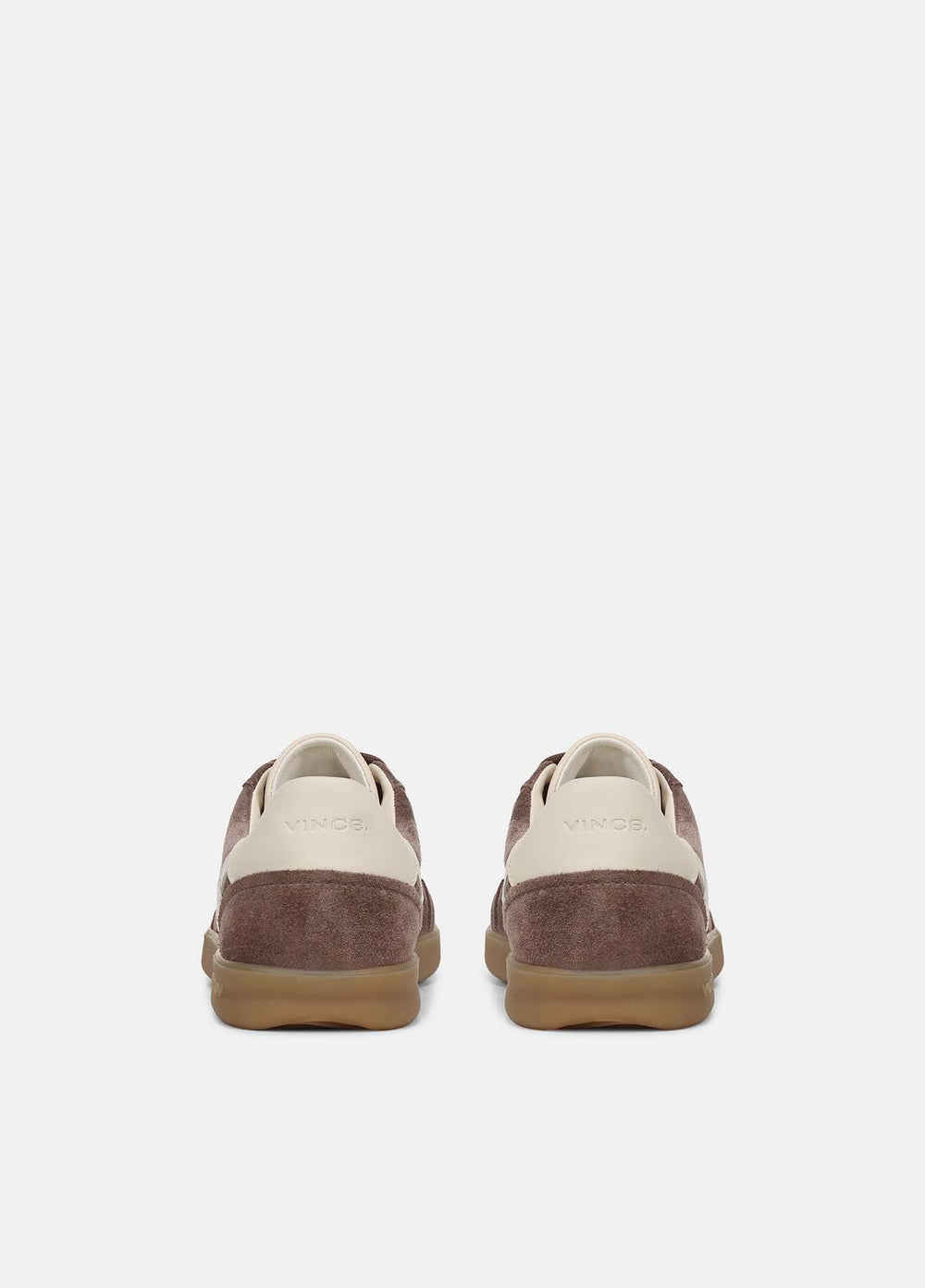 VINCE | Oasis Suede & Leather Sneaker in Sneakers - KOALA TAUPE/FLAX