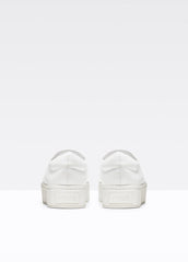 VINCE | Leather Warren Sneaker in Sneakers - PLASTER