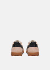 VINCE | Oasis Suede & Leather Sneaker in Sneakers - LOTUS BLUSH/BLUE INK
