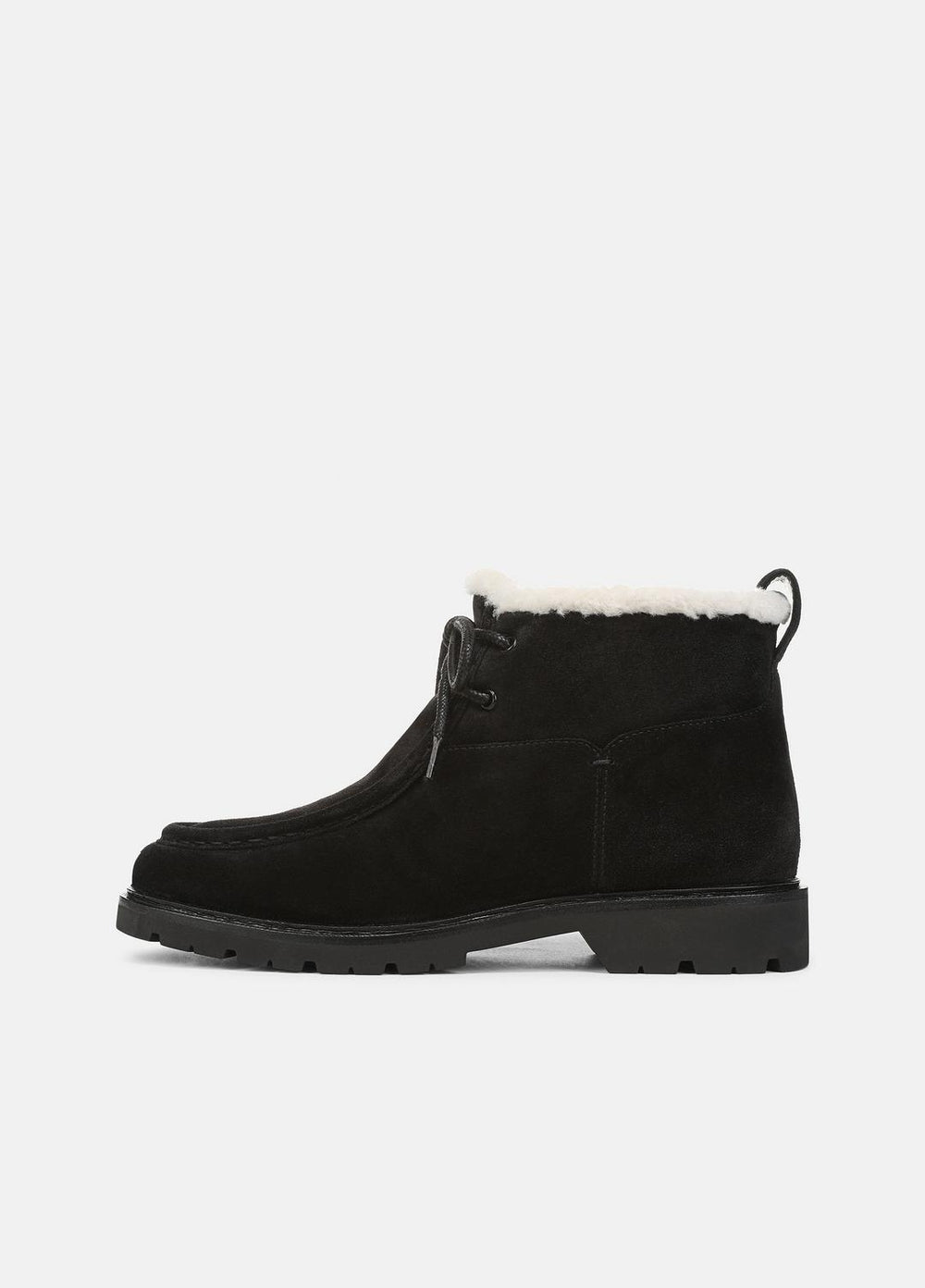 VINCE | Sierra Lug-Sole Boot in Boots - BLACK