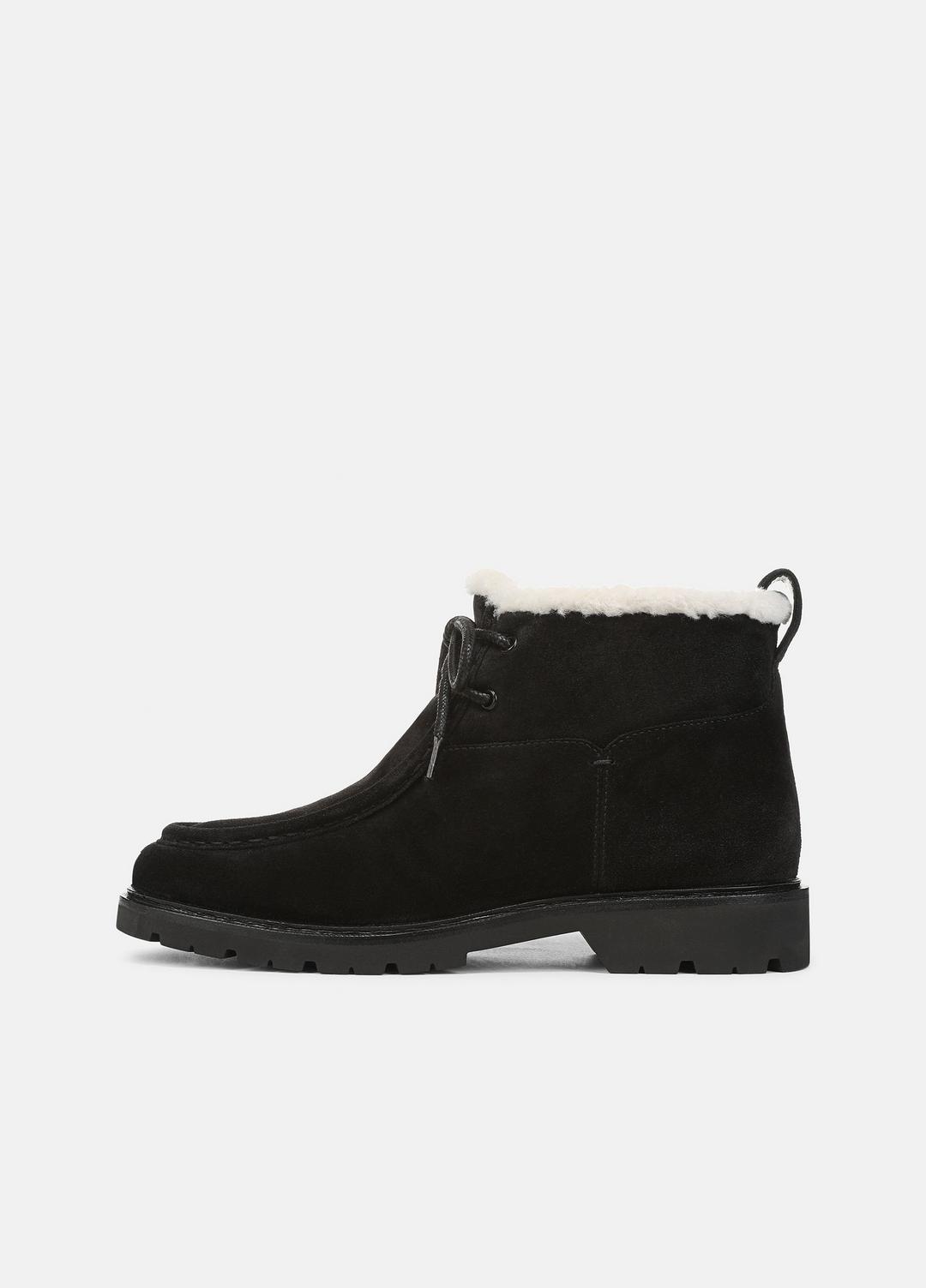 VINCE | Sierra Lug-Sole Boot in Boots - BLACK