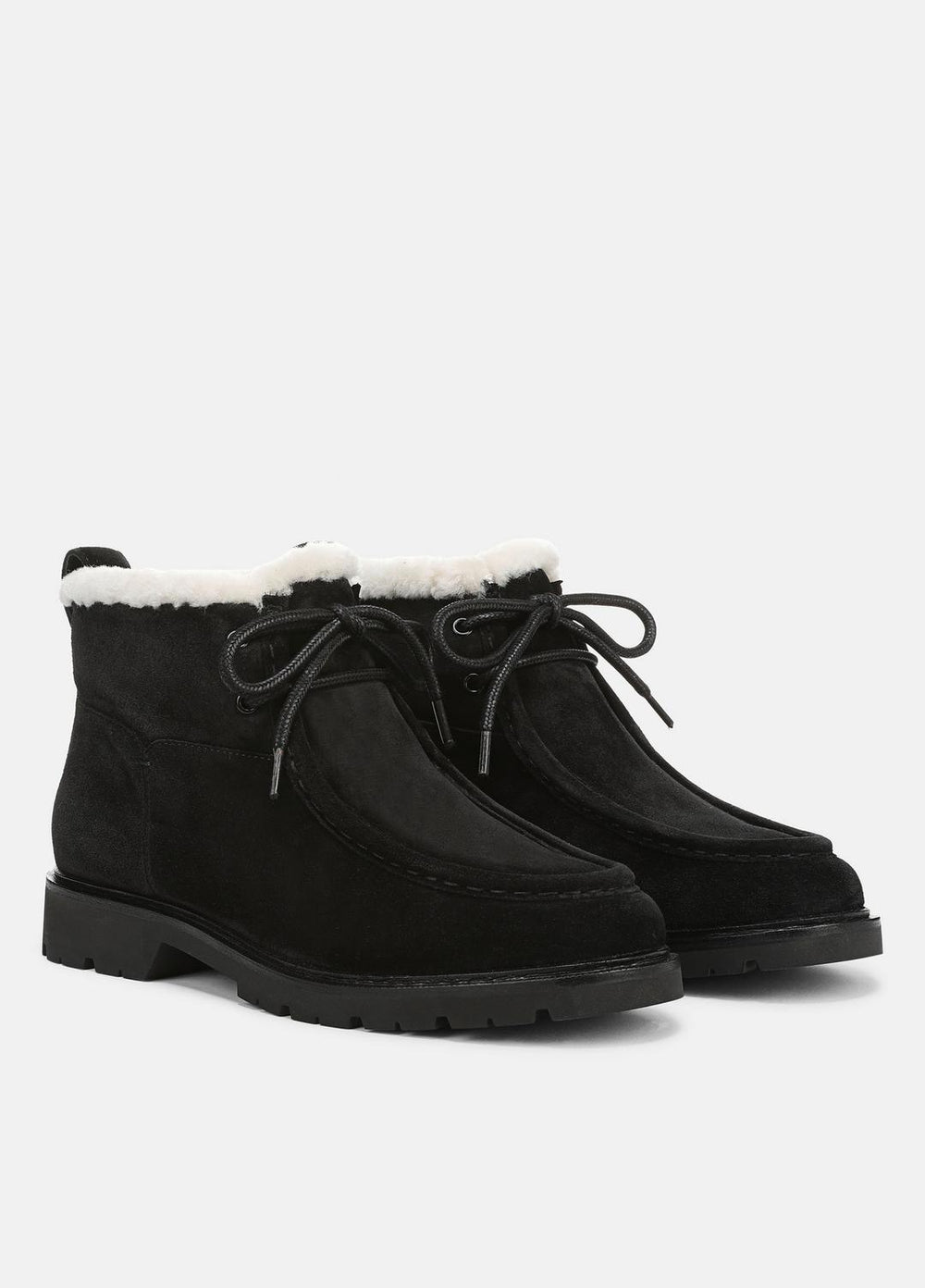 VINCE | Sierra Lug-Sole Boot in Boots - BLACK