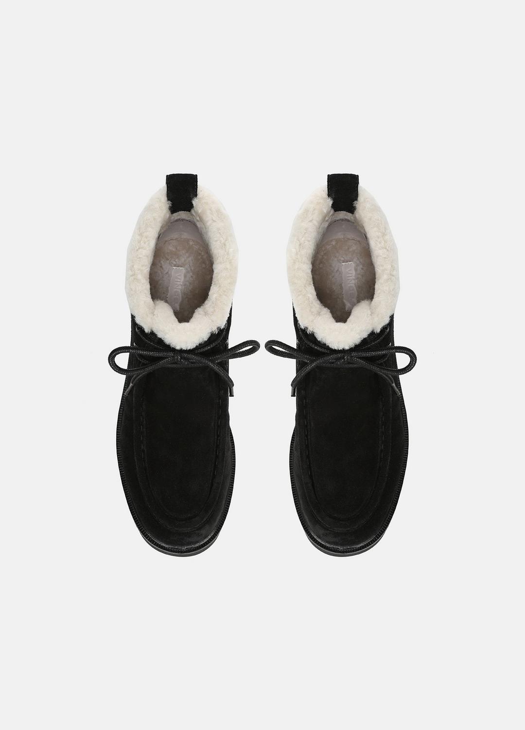 VINCE | Sierra Lug-Sole Boot in Boots - BLACK