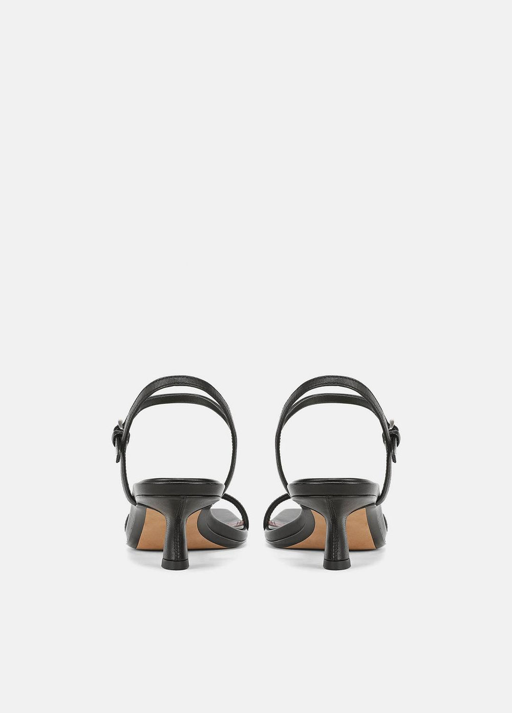 VINCE | Tilda Leather Heeled Sandal in Heels - BLACK