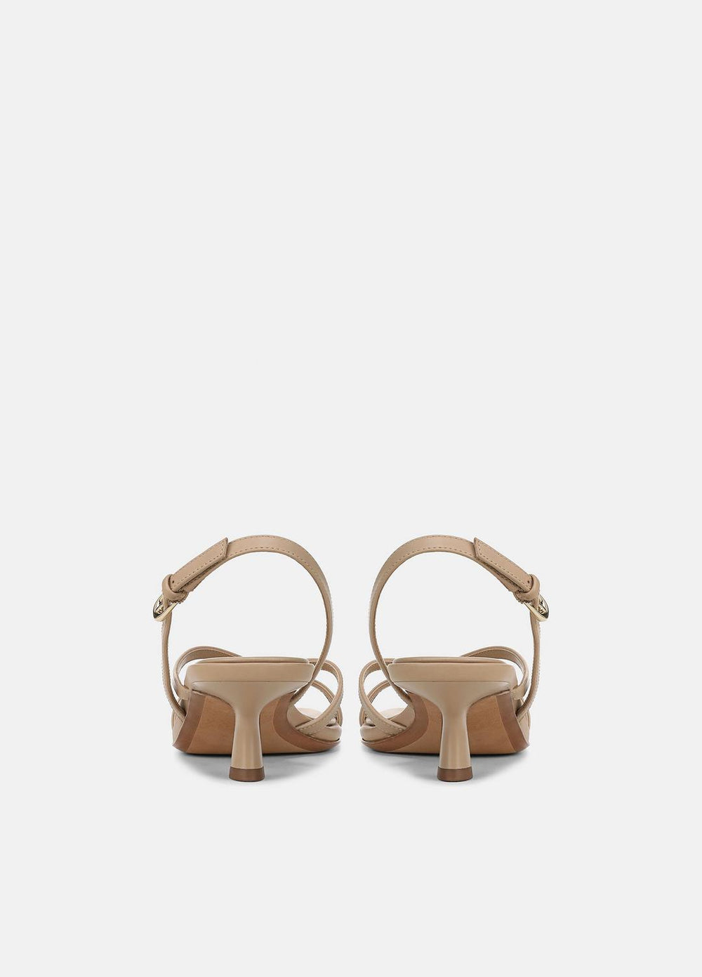 VINCE | Tali Leather Slingback Sandal in Heels - WARM ALMOND