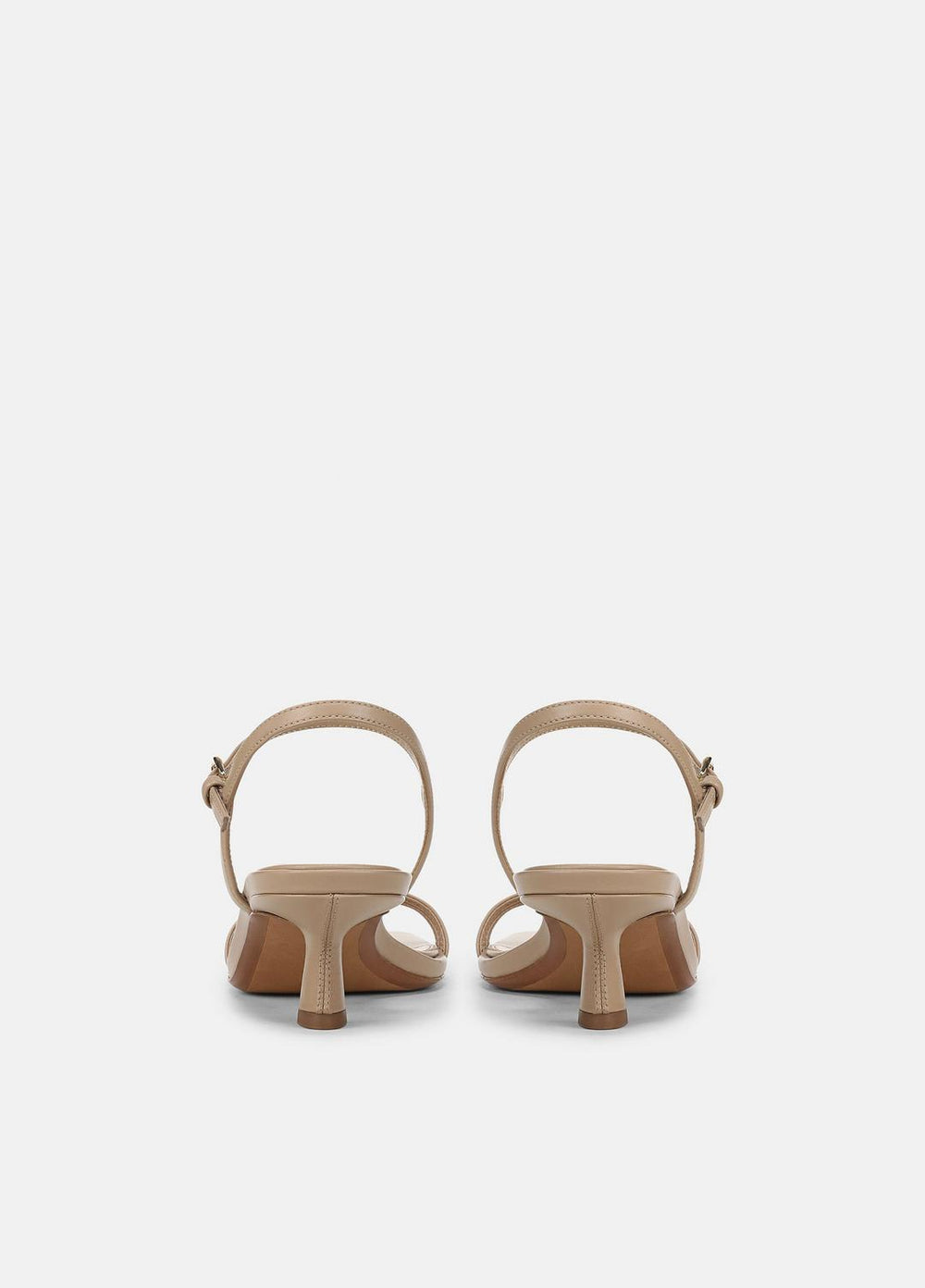 VINCE | Tilda Leather Heeled Sandal in Heels - WARM ALMOND