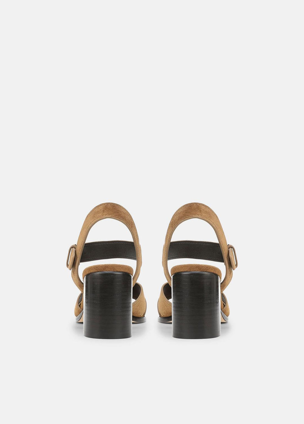 VINCE | Salma Suede Heeled Sandal in Heels - ELMWOOD