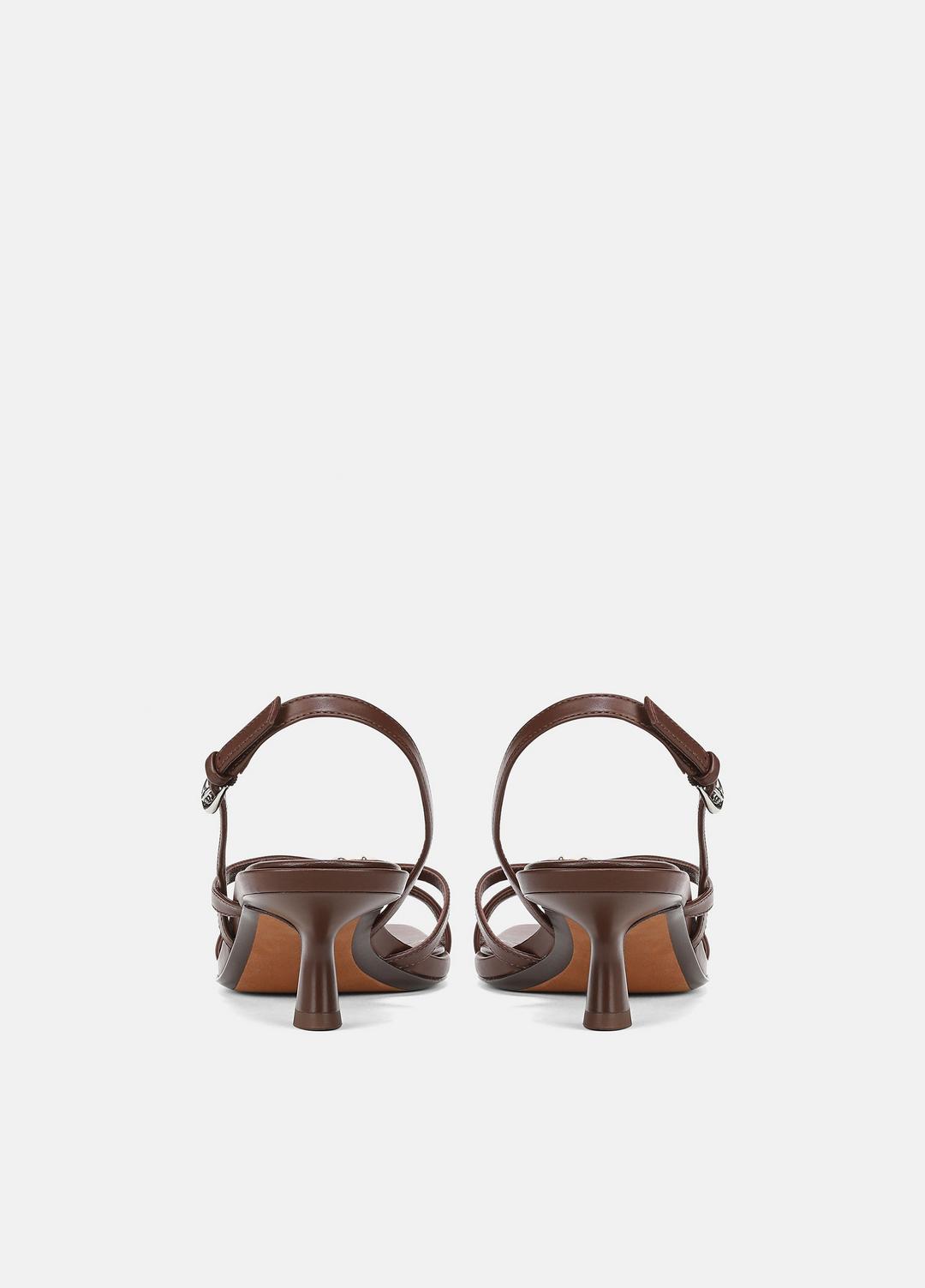 VINCE | Tali Slingback Sandal in Heels - MOLTON BROWN