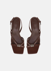 VINCE | Tali Slingback Sandal in Heels - MOLTON BROWN