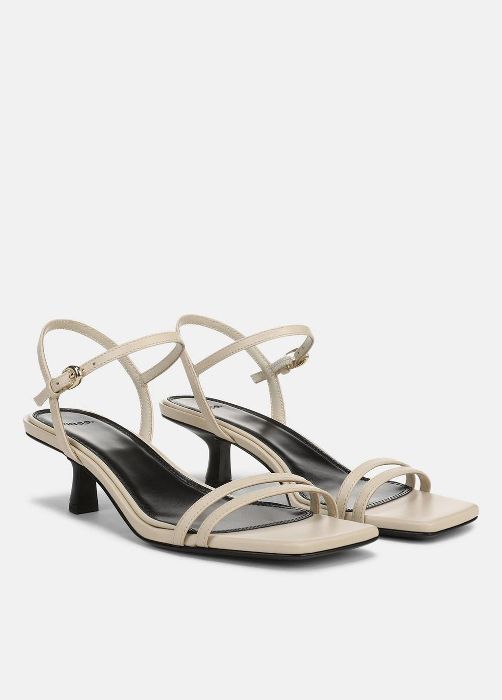 VINCE | Tilda Leather Heeled Sandal in Heels - MOONLIGHT