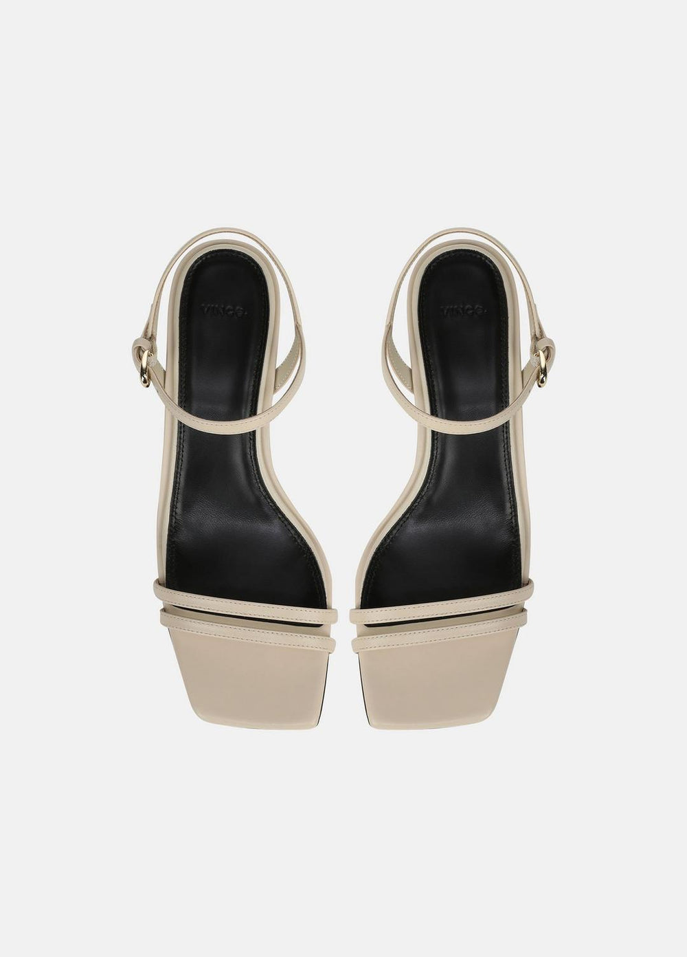 VINCE | Tilda Leather Heeled Sandal in Heels - MOONLIGHT