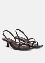 VINCE | Tali Slingback Sandal in Heels - BLACK
