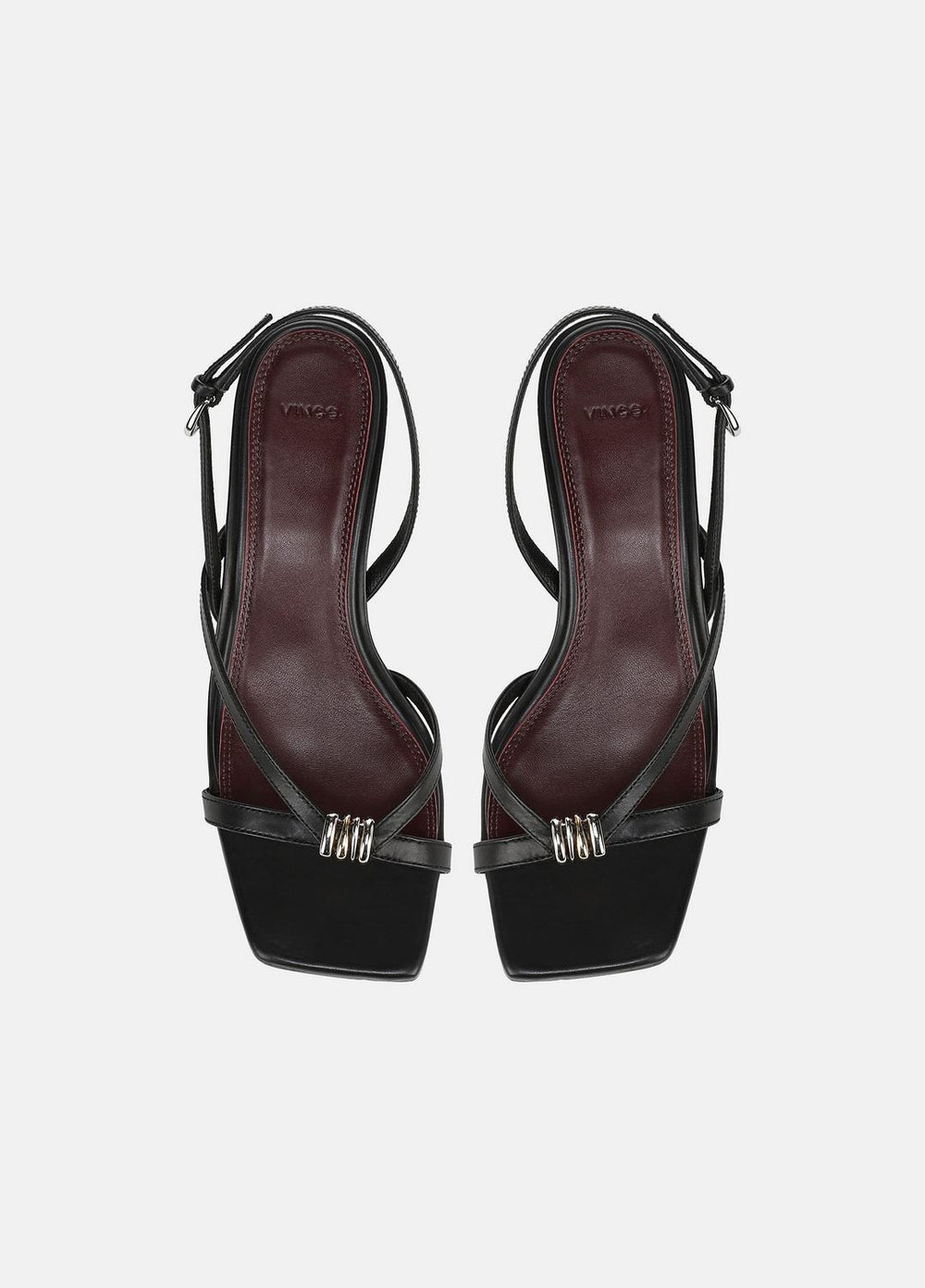 VINCE | Tali Slingback Sandal in Heels - BLACK