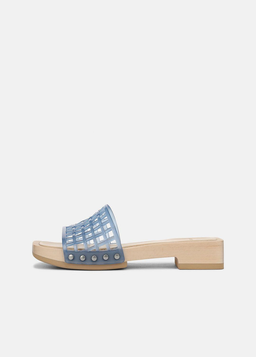 VINCE | Barbara Jelly Slide Sandal in Sandals - SURF BLUE