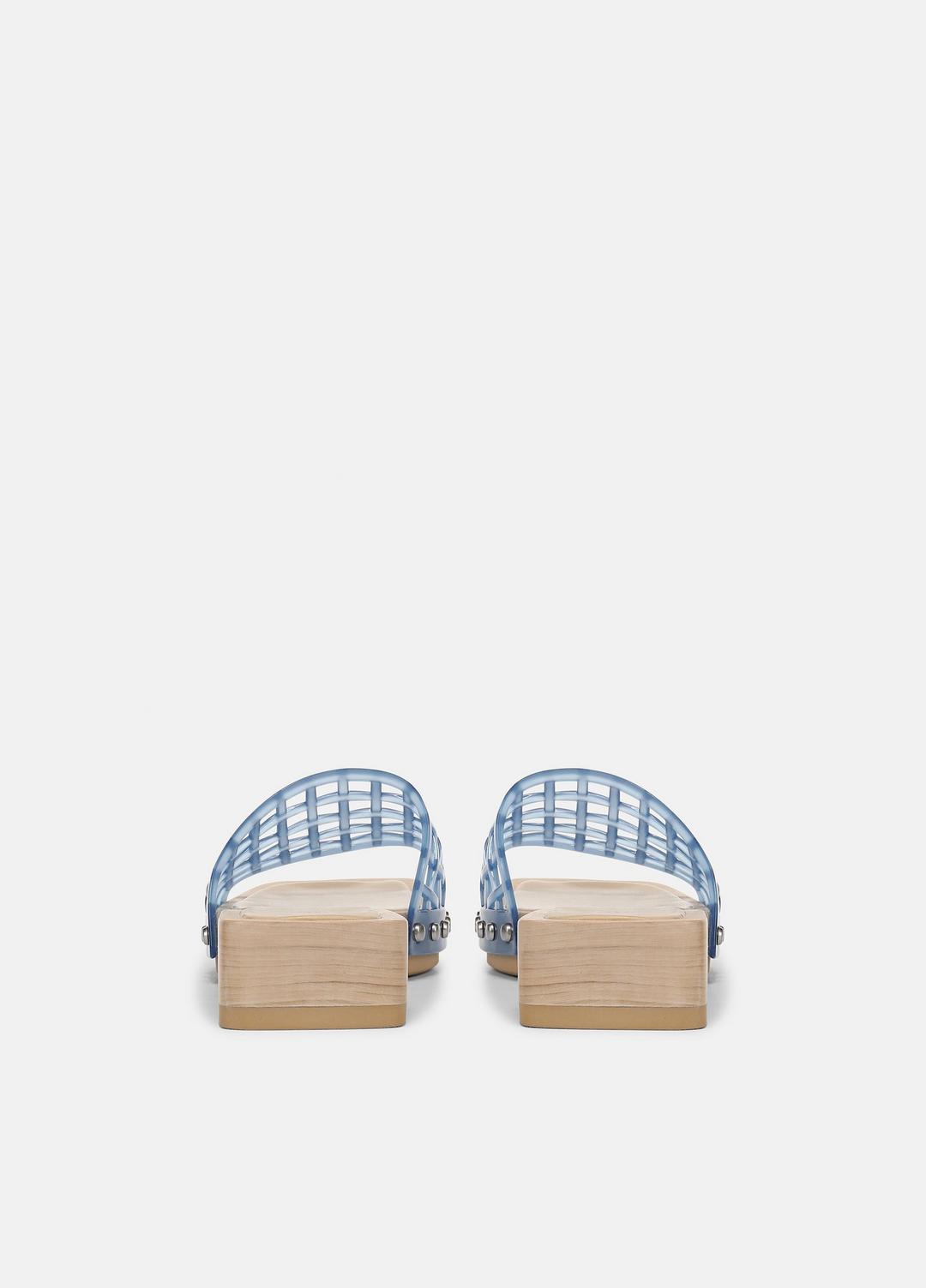 VINCE | Barbara Jelly Slide Sandal in Sandals - SURF BLUE