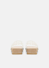 VINCE | Barbara Jelly Slide Sandal in Sandals - CLEAR