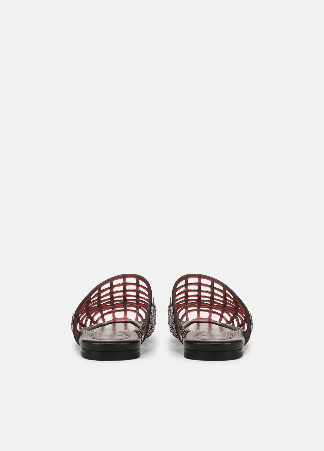 VINCE | Barcelona Jelly Sandal in Sandals - GANACHE