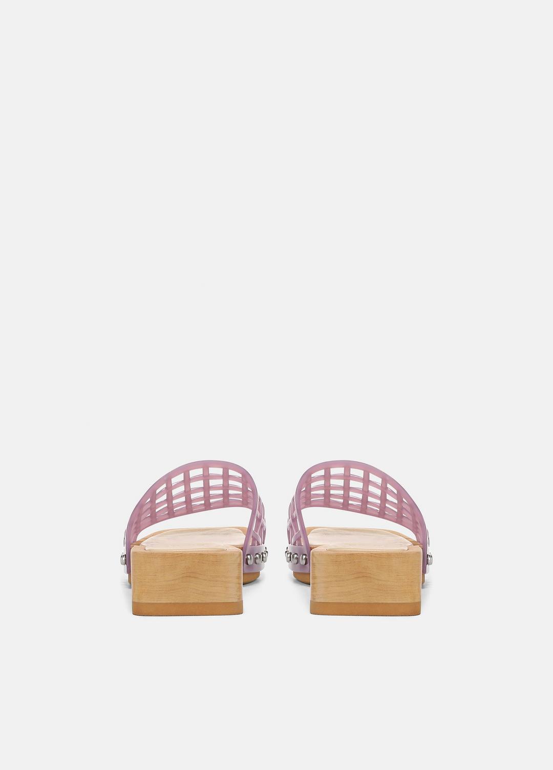 VINCE | Barbara Jelly Slide Sandal in Sandals - AMETHYST