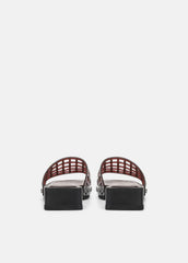 VINCE | Barbara Jelly Slide Sandal in Sandals - GANACHE