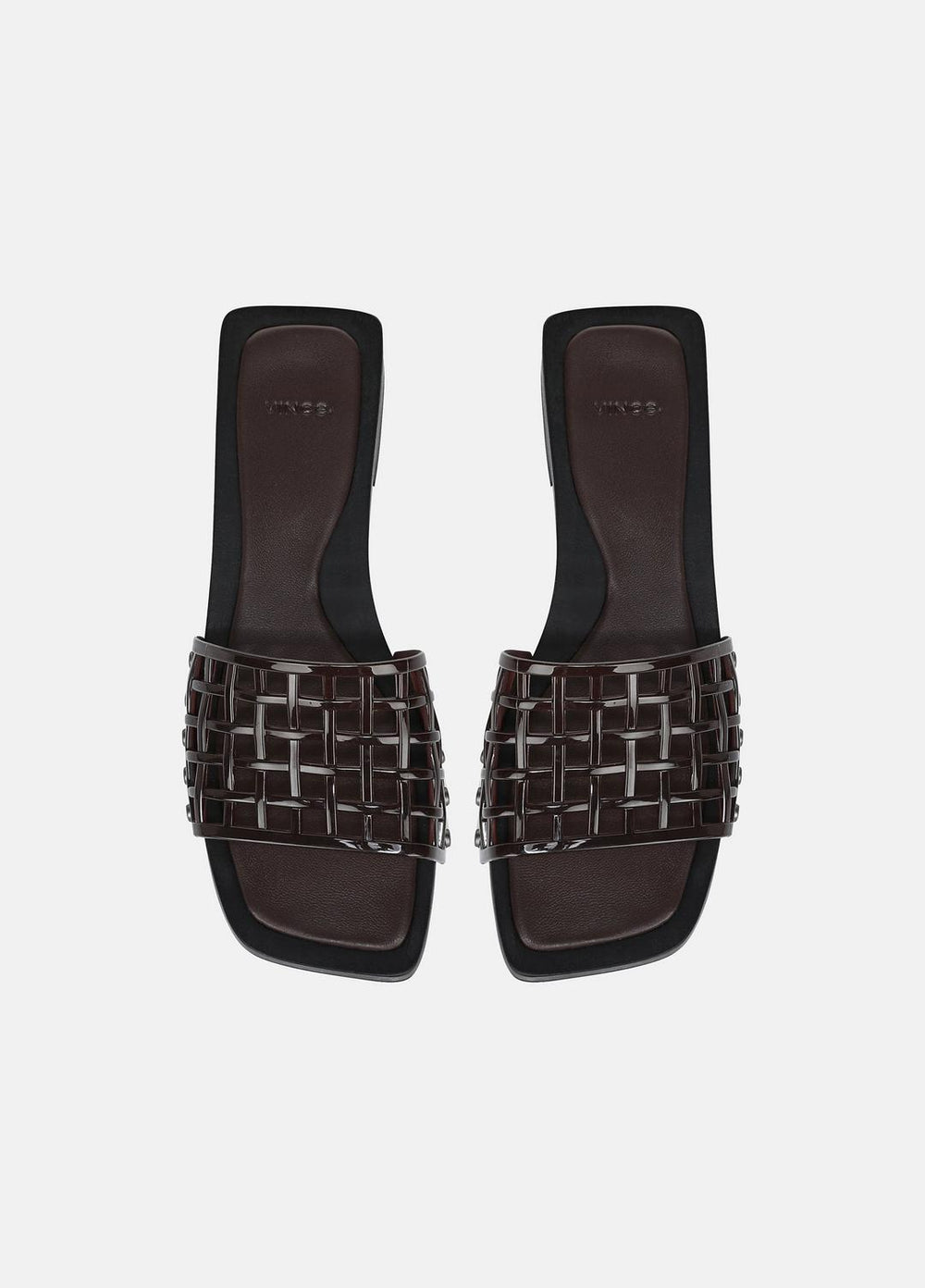 VINCE | Barbara Jelly Slide Sandal in Sandals - GANACHE