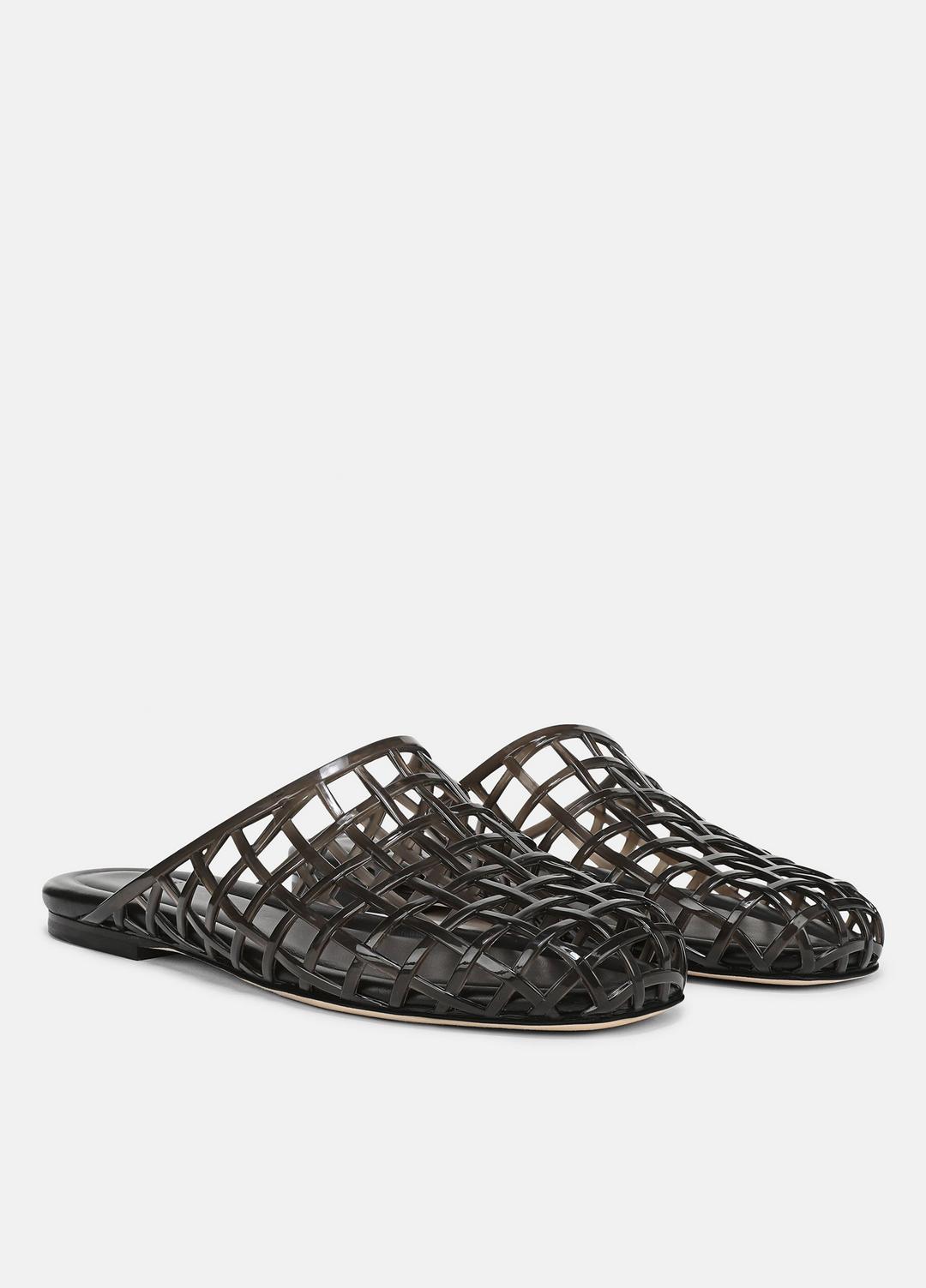 VINCE | Barcelona Jelly Sandal in Sandals - BLACK