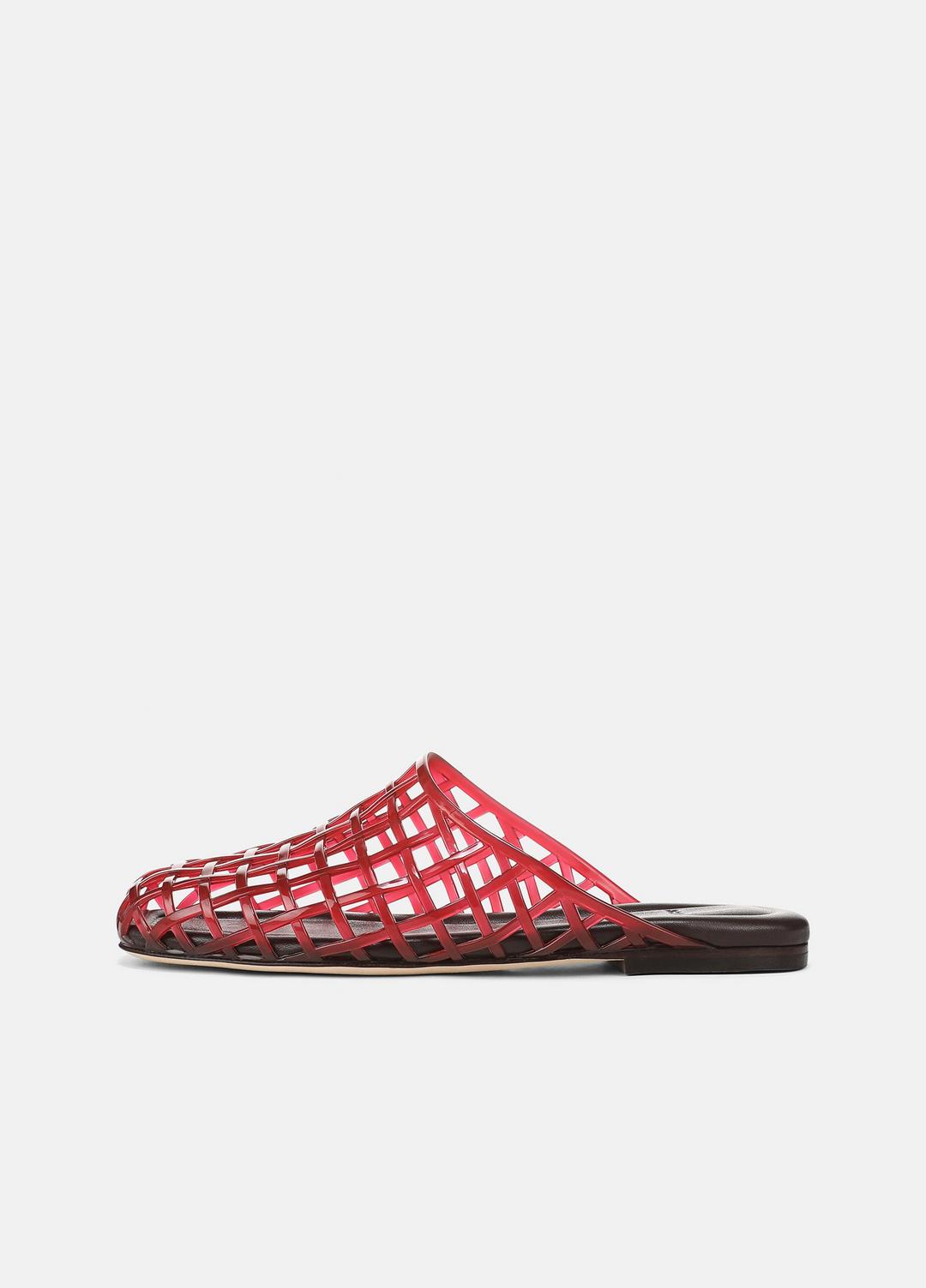 VINCE | Barcelona Jelly Sandal in Sandals - POPPY RED