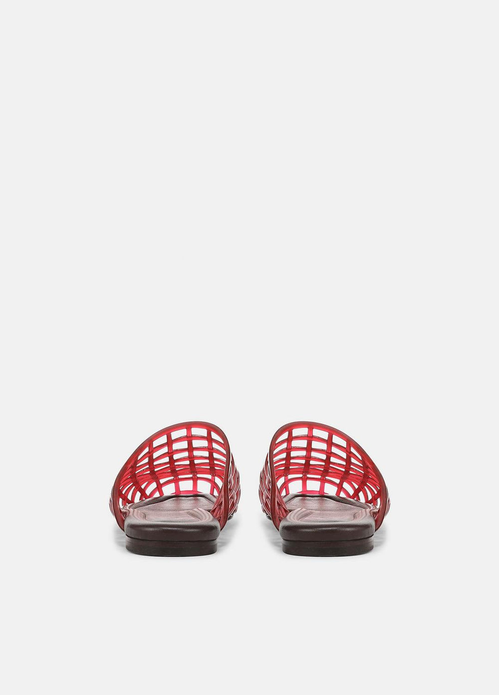 VINCE | Barcelona Jelly Sandal in Sandals - POPPY RED