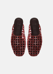 VINCE | Barcelona Jelly Sandal in Sandals - POPPY RED