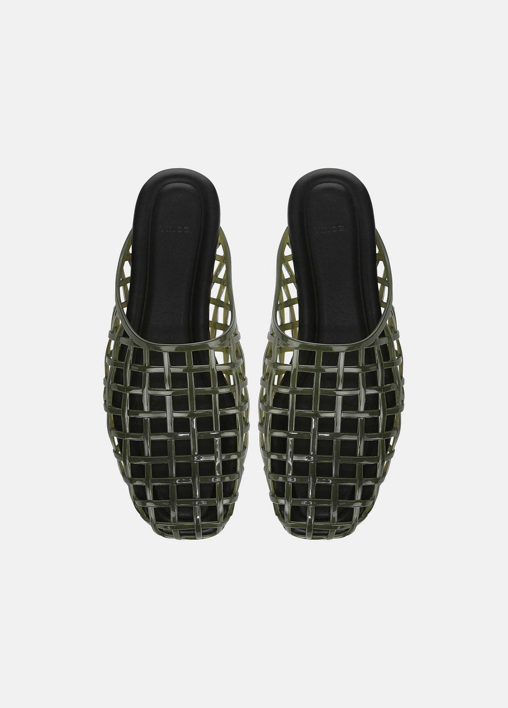 VINCE | Barcelona Jelly Sandal in Sandals - CHIVE