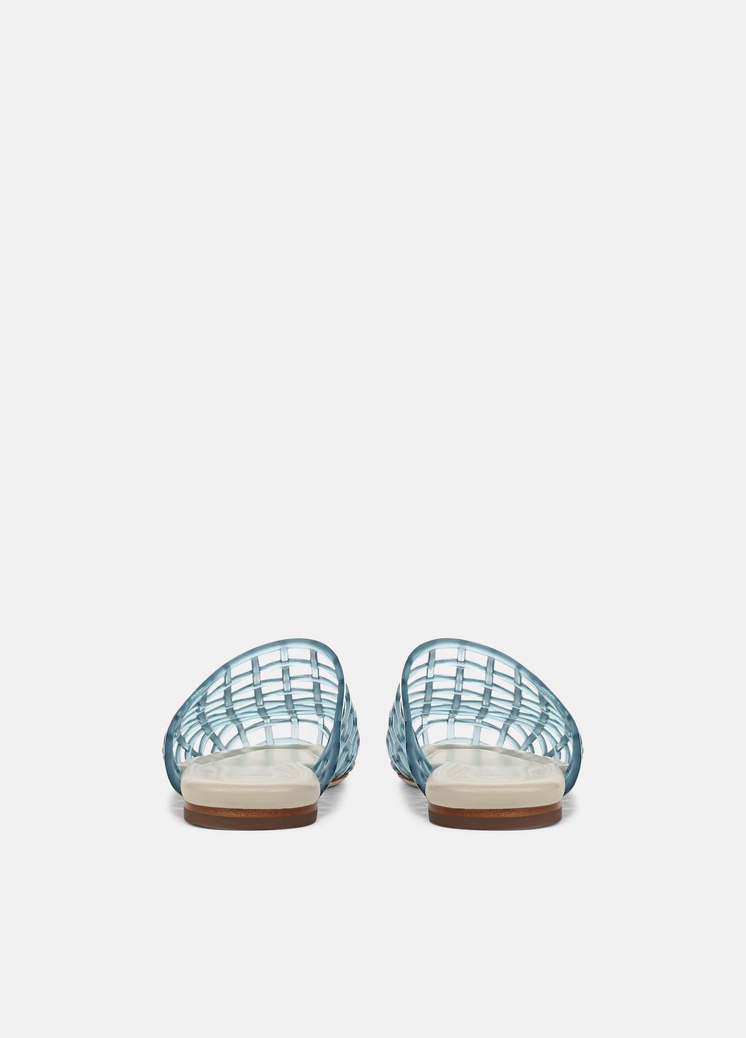 VINCE | Barcelona Jelly Sandal in Sandals - OCEANIC/NEUTRAL