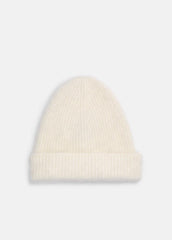 VINCE | Brushed Cashmere Beanie in Scarves & Hats - IVORY