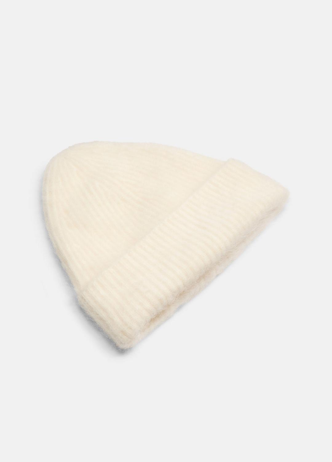 VINCE | Brushed Cashmere Beanie in Scarves & Hats - IVORY