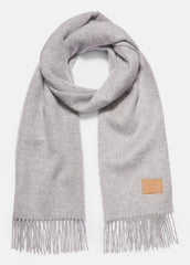 VINCE | Double-Face Cashmere Scarf in Scarves & Hats - GREY