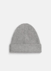 VINCE | Brushed Cashmere Beanie in Scarves & Hats - HEATHER GREY