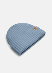 VINCE | Plush Cashmere Chunky-Knit Beanie in Scarves & Hats - AMALFI BLUE