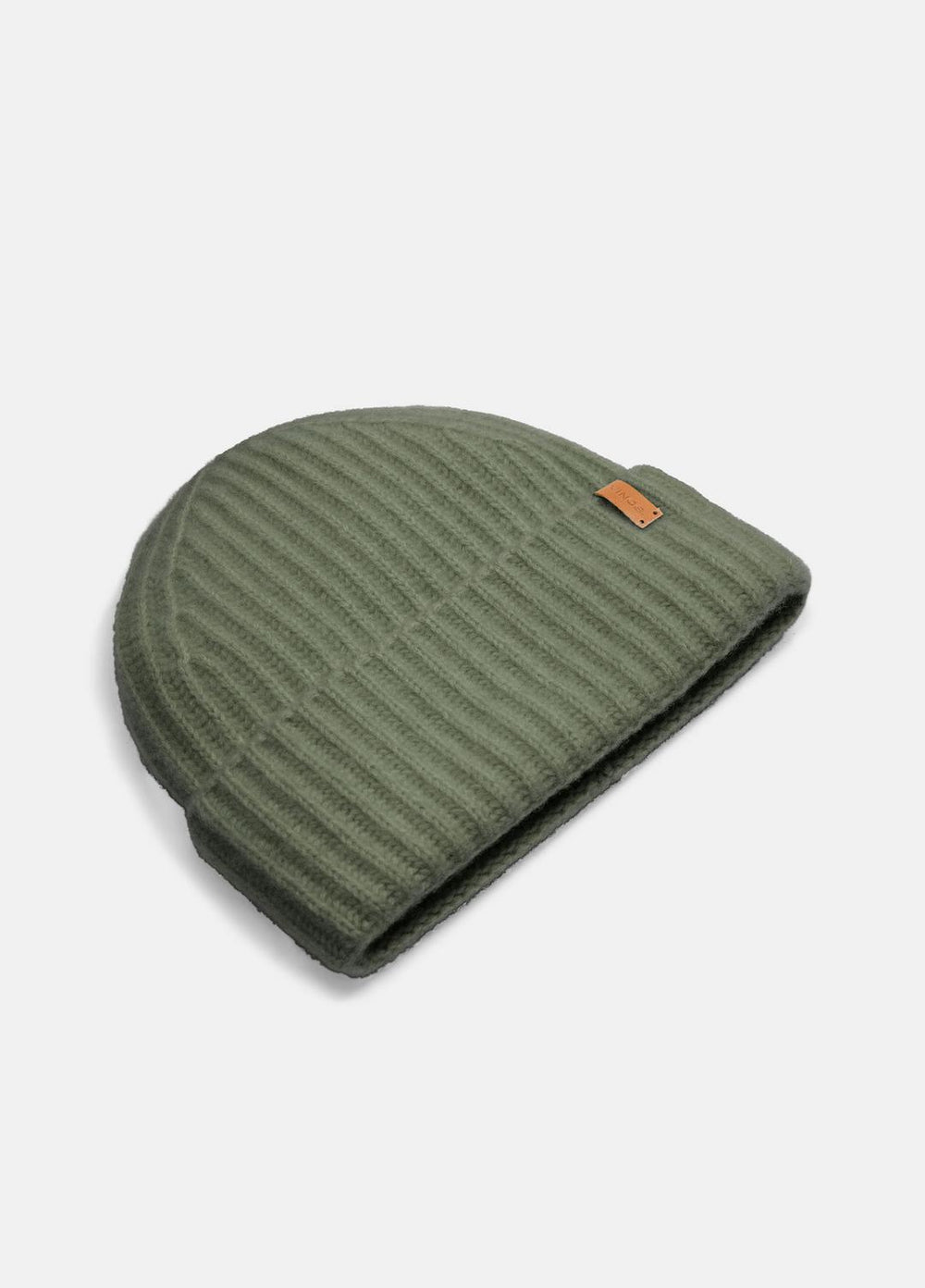 VINCE | Plush Cashmere Chunky-Knit Beanie in Scarves & Hats - DEEP PATINA