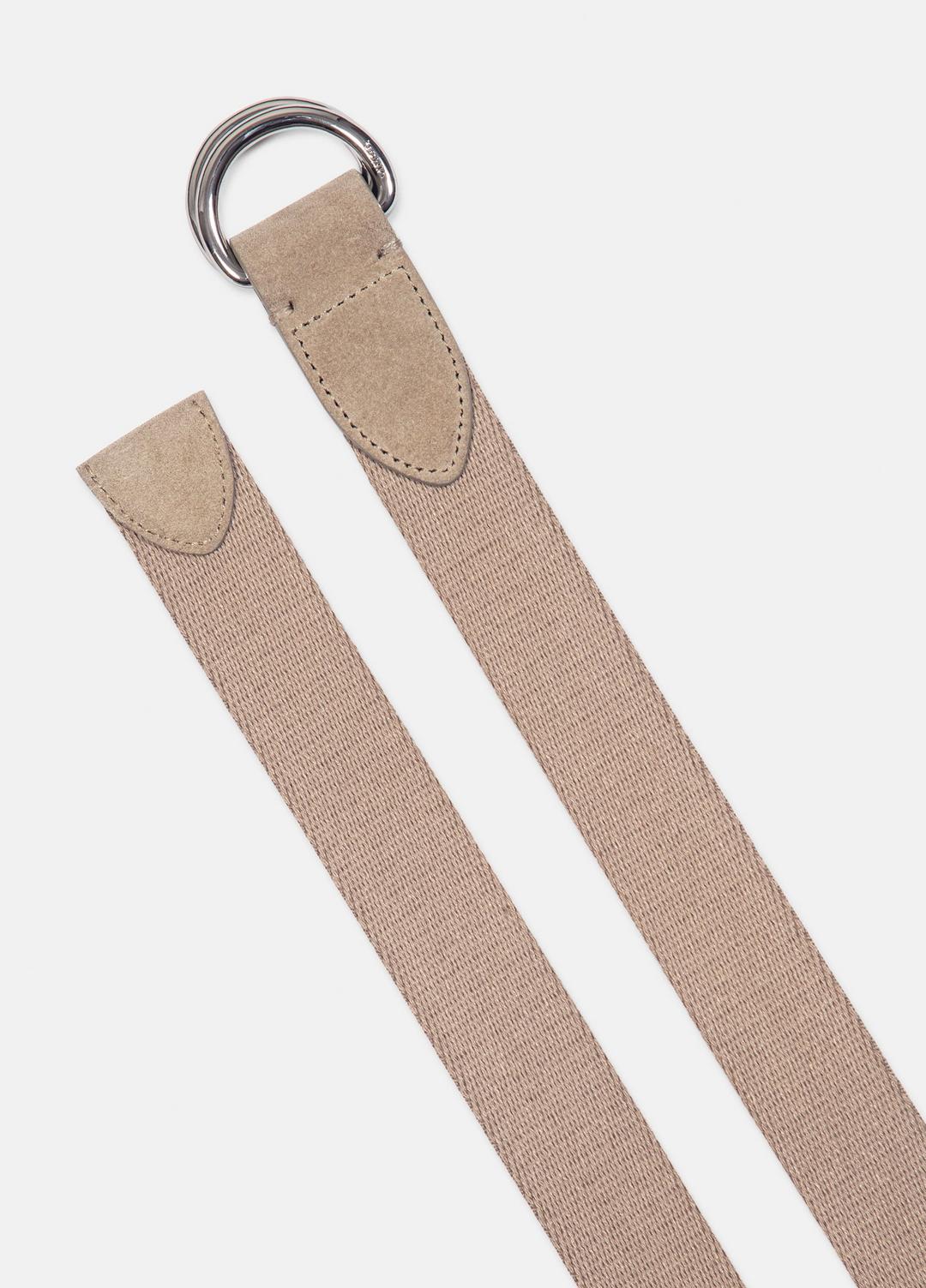 VINCE | Women’s 30mm Webbing D-Ring Belt in Belts - SANDBAR