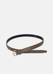 VINCE | Women’s 20mm Stitched Leather Belt in Belts - HAZEL VINE